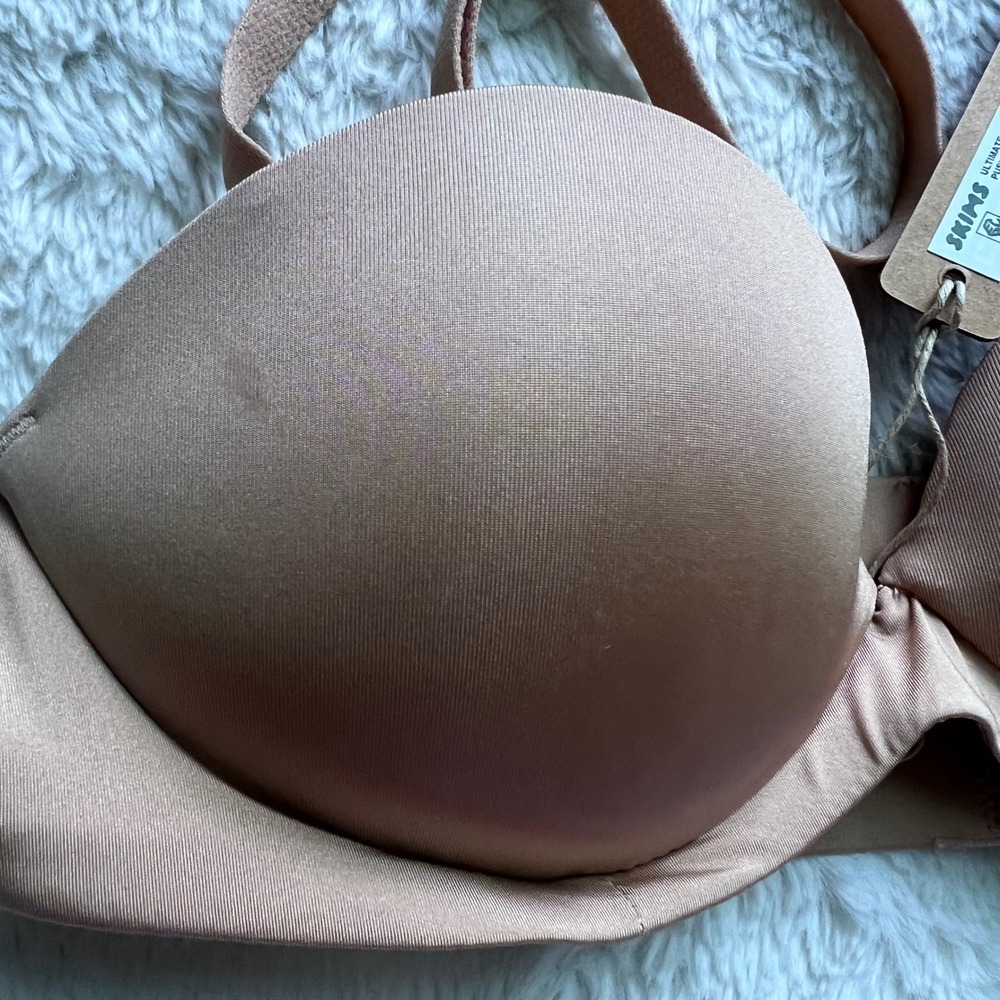 Skims Women's Ultimate Push-Up Strapless Bra Clay BA-BAN-9056 Size 30A NWT - Picture 4 of 12